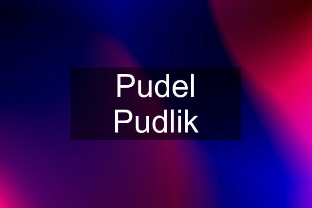 Pudel Pudlik