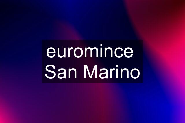 euromince  San Marino