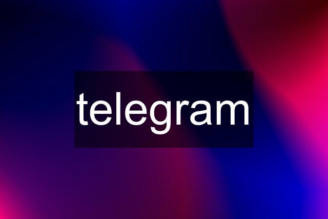 telegram