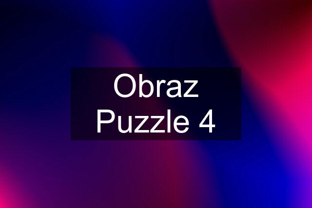 Obraz Puzzle 4