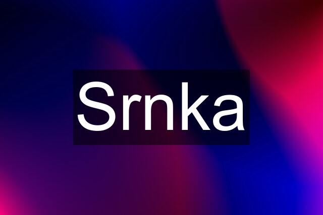 Srnka