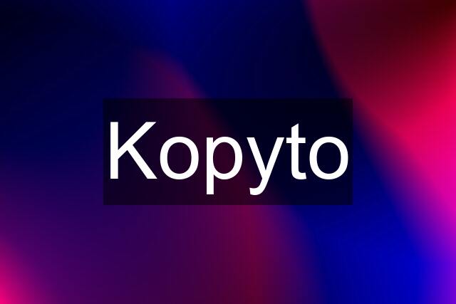 Kopyto