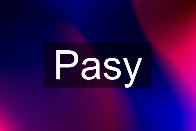 Pasy