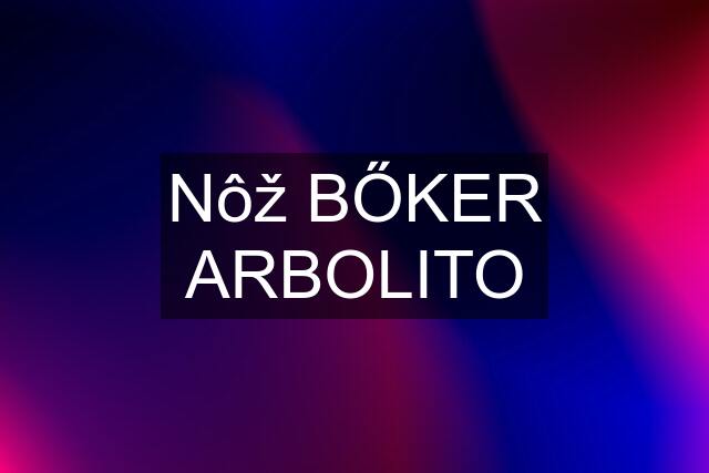 Nôž BŐKER ARBOLITO