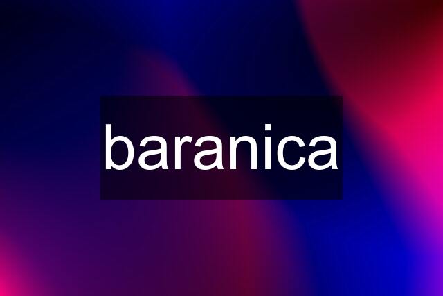 baranica