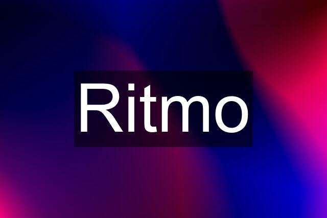 Ritmo