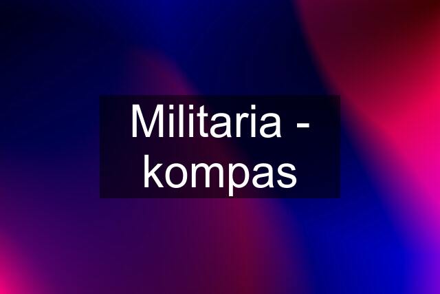 Militaria - kompas