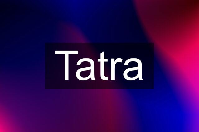 Tatra