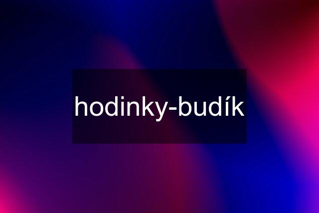 hodinky-budík