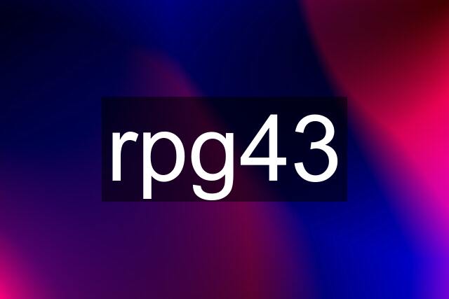 rpg43