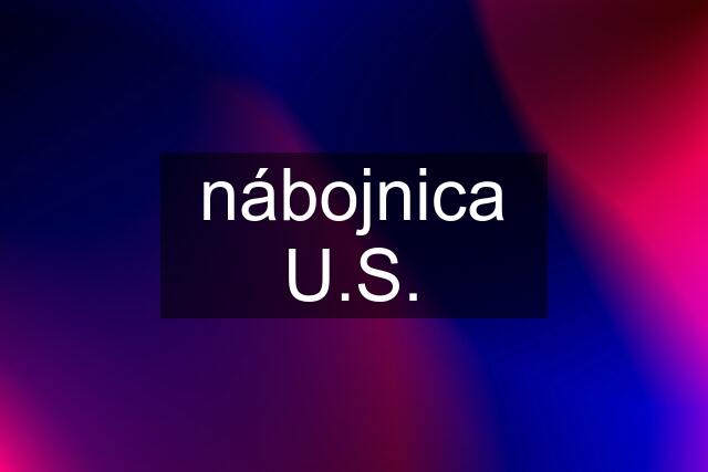 nábojnica U.S.