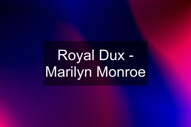 Royal Dux - Marilyn Monroe