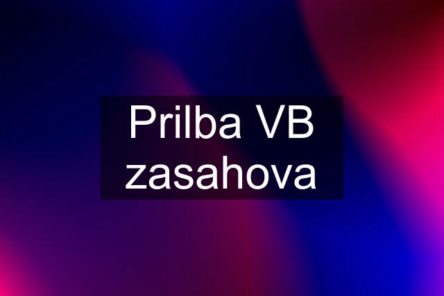 Prilba VB zasahova