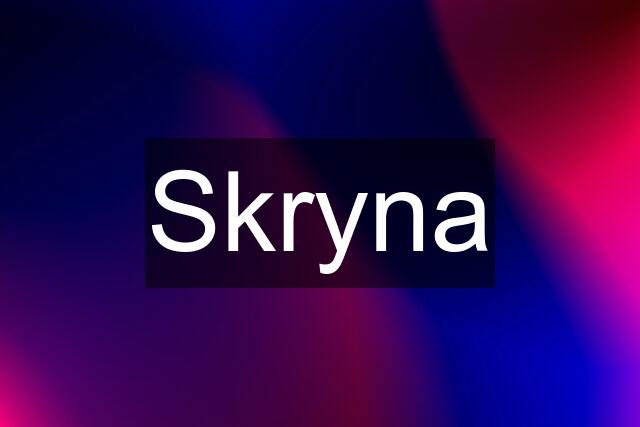 Skryna