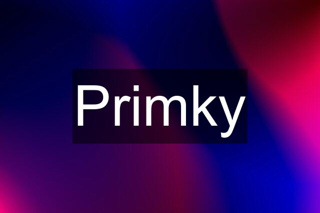 Primky