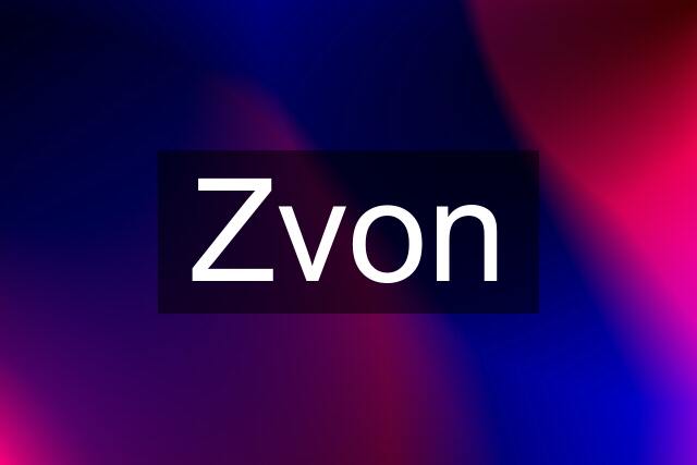 Zvon