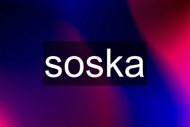 soska