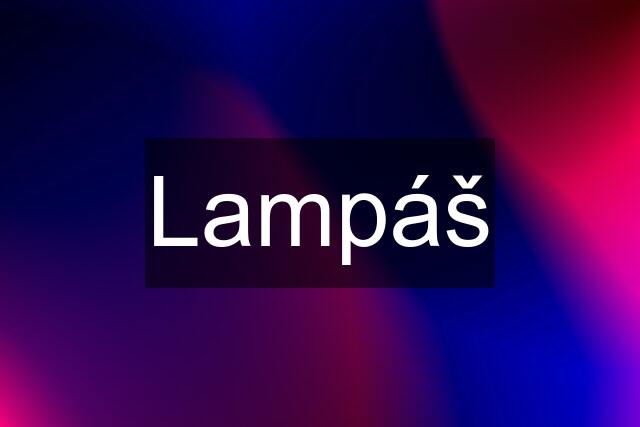 Lampáš