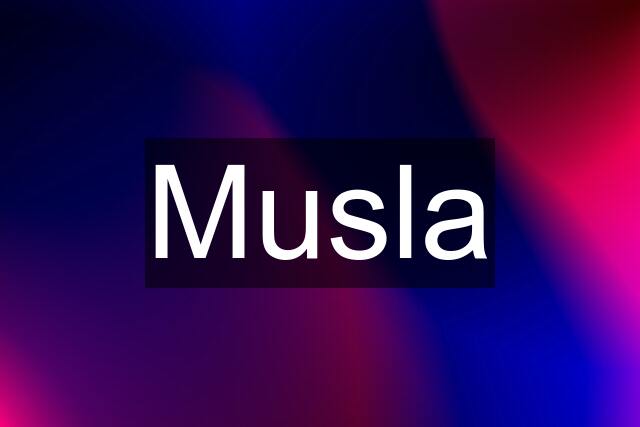 Musla