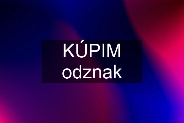 KÚPIM odznak