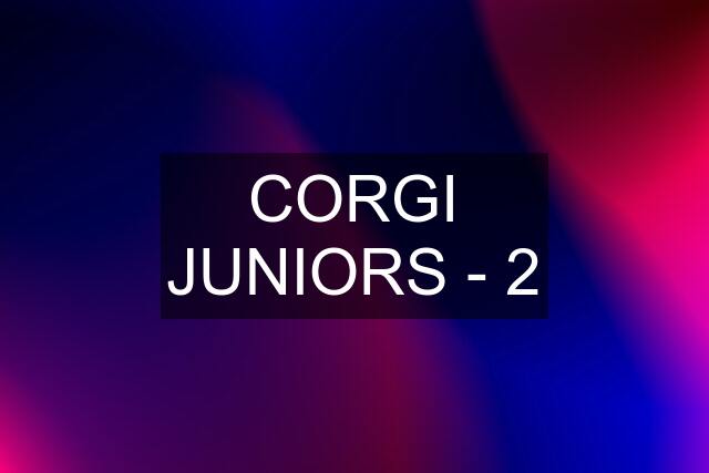 CORGI JUNIORS - 2