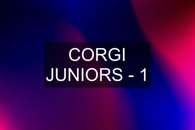 CORGI JUNIORS - 1