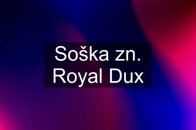 Soška zn. Royal Dux