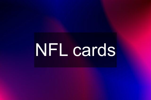 NFL cards