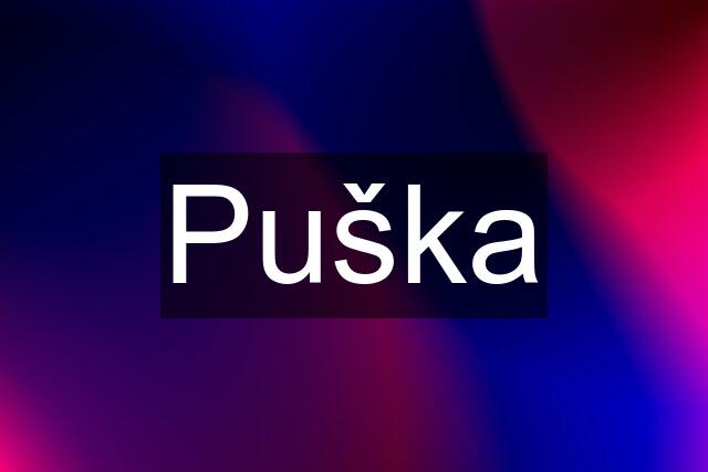 Puška