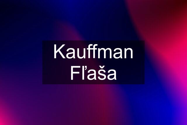 Kauffman Fľaša