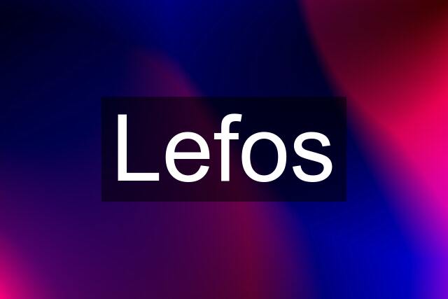 Lefos