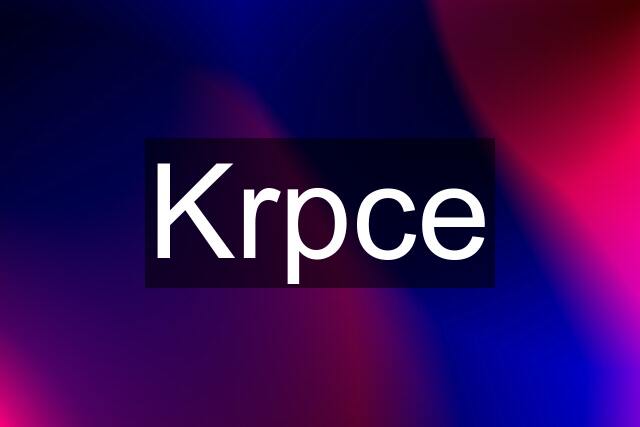 Krpce