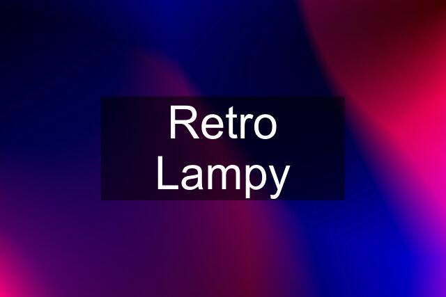 Retro Lampy