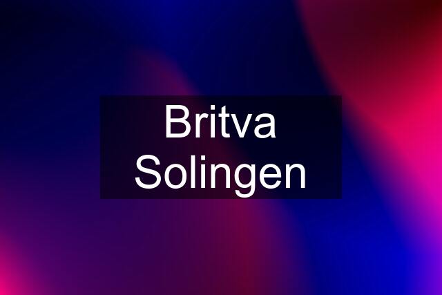 Britva Solingen