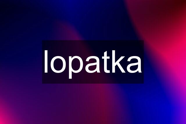 lopatka