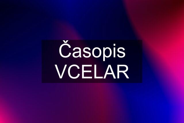 Časopis VCELAR