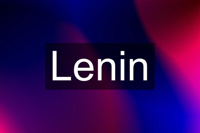 Lenin