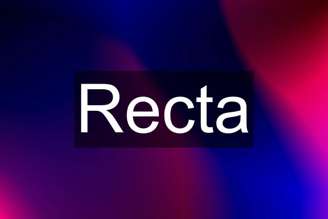 Recta