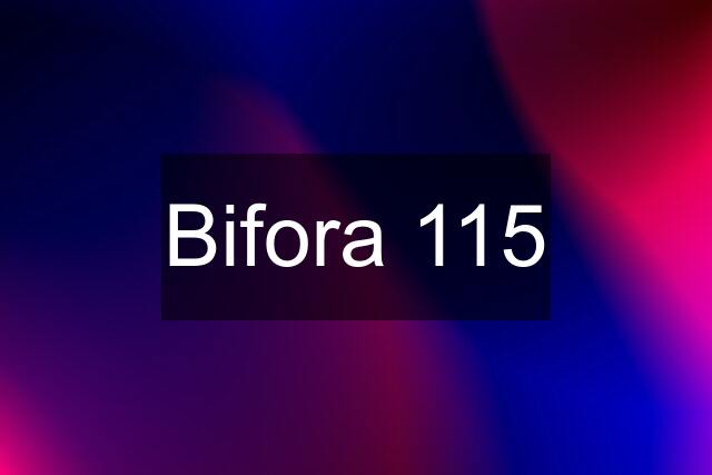 Bifora 115