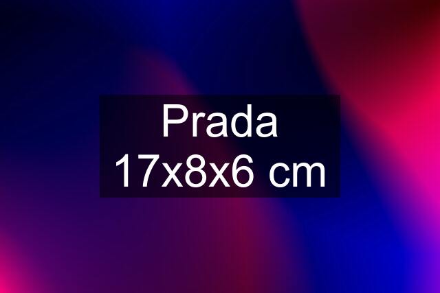 Prada 17x8x6 cm