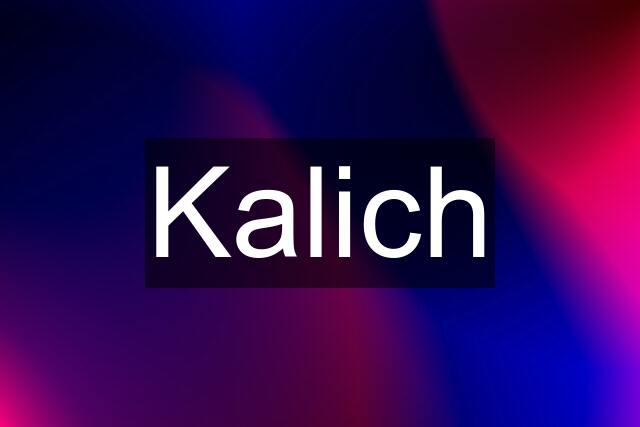 Kalich