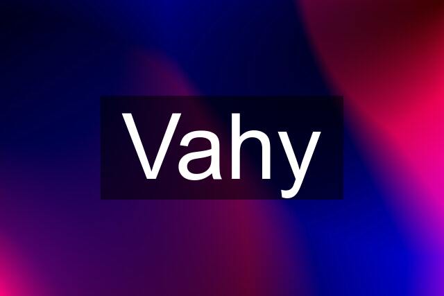 Vahy