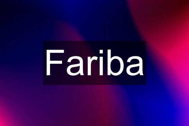 Fariba