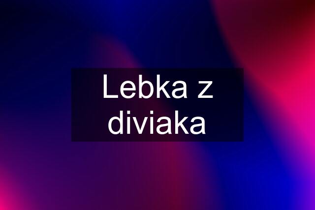 Lebka z diviaka