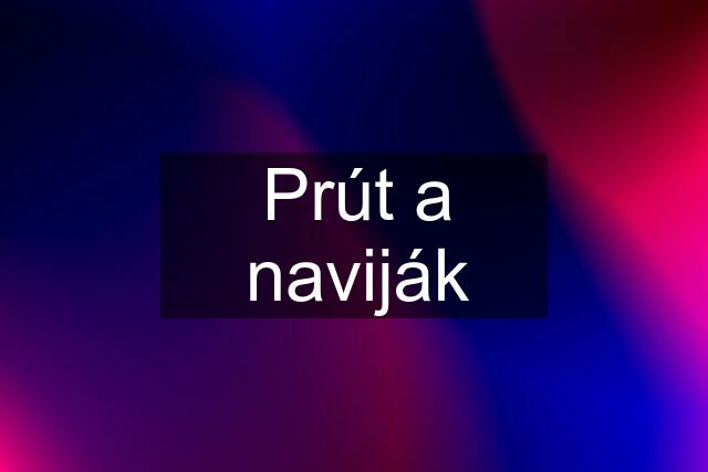 Prút a naviják