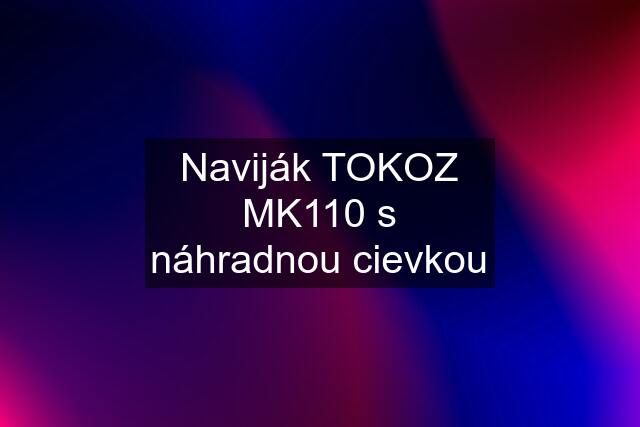 Naviják TOKOZ MK110 s náhradnou cievkou