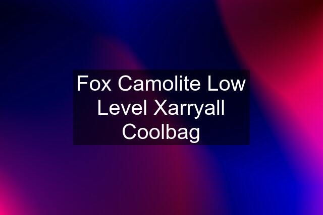 Fox Camolite Low Level Xarryall Coolbag