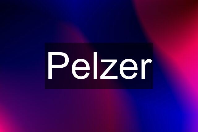 Pelzer