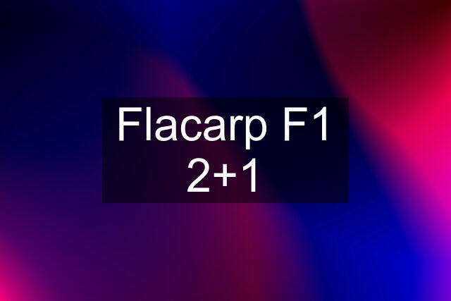 Flacarp F1 2+1