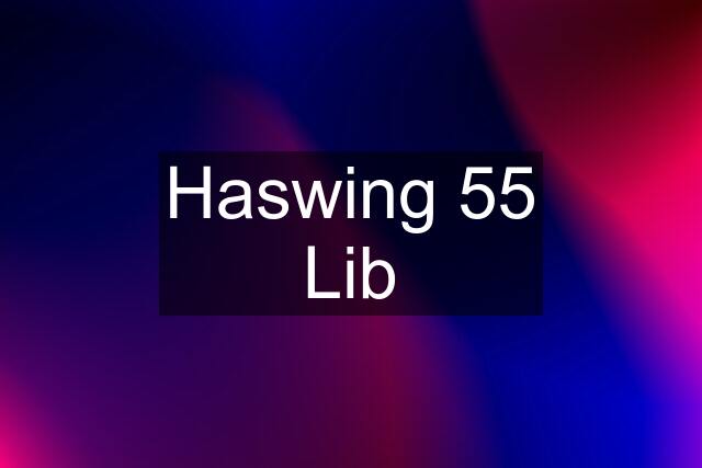 Haswing 55 Lib